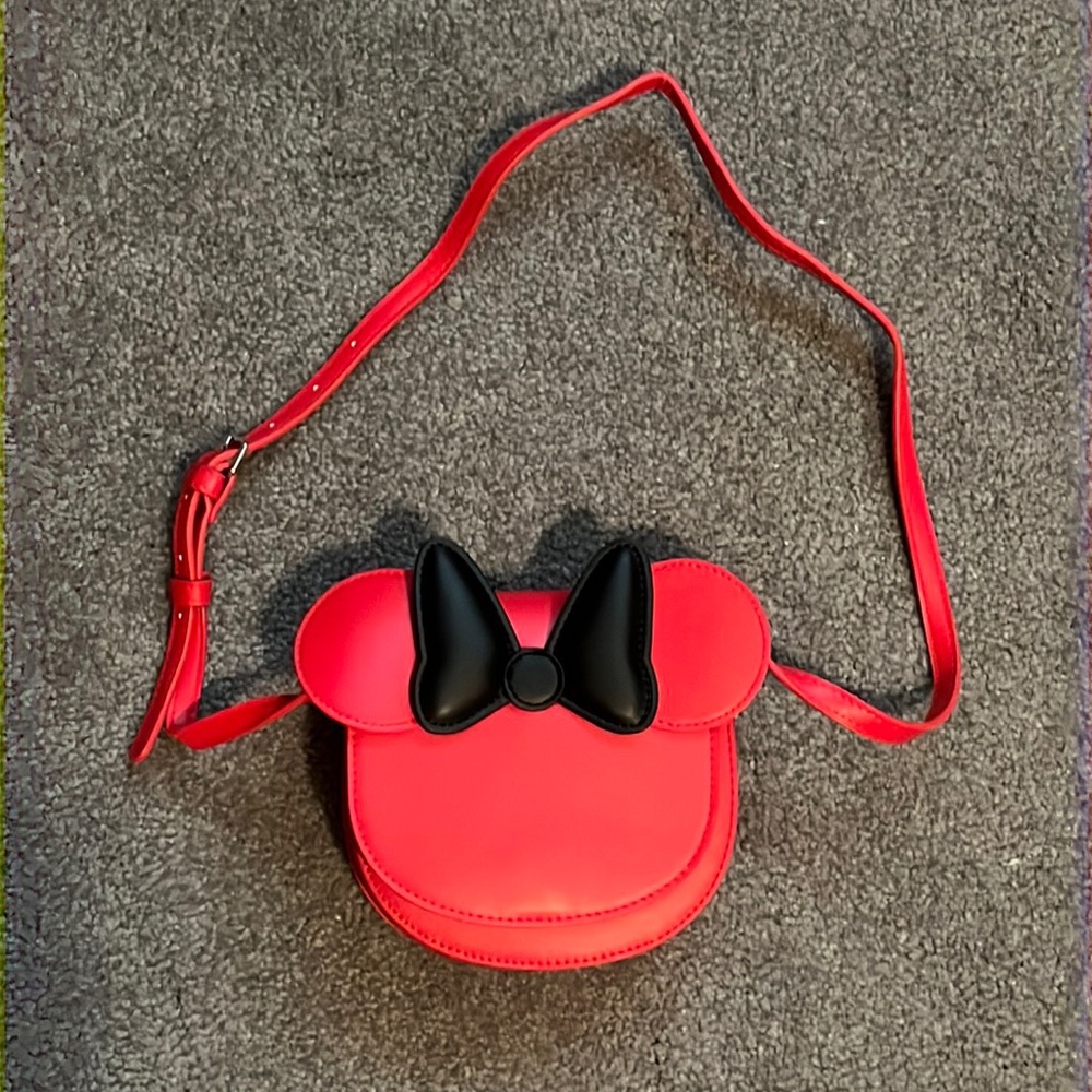 Red Minnie Mouse purse from Shop Disney.